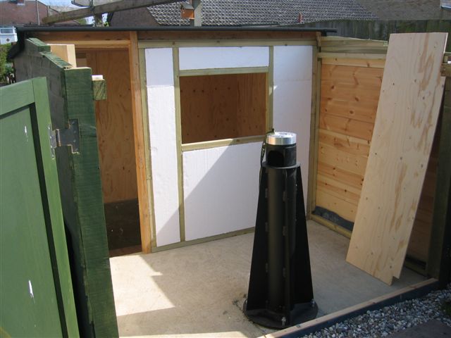 Insulating the carcass and window for warm area
